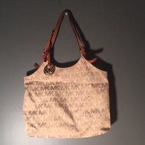 Micheal Kora Jet Set Signature Tote Bag